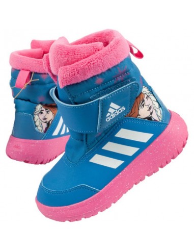 Adidas X Disney - Winterplay Frozen Î Î±Î¹Î´Î¹ÎºÎ¬ ÎœÏ€Î¿Ï„Î¬ÎºÎ¹Î± Î¼Îµ Î£ÎºÏÎ±Ï„Ï‚ Î“Î±Î»Î¬Î¶Î¹Î± GZ1709